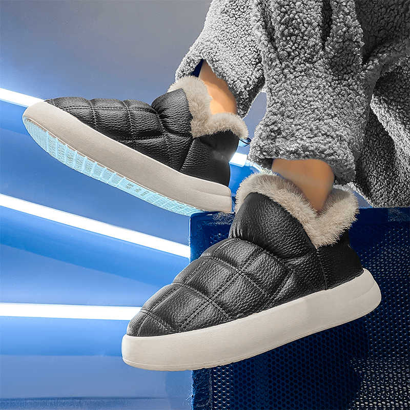 Fashion Snow Boot Synthetic Leather 38 Size Men's Shoes Casual Goods For Men Designer Sneakers For Men Sports Sapatenis Comfortable