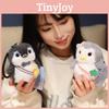 Penguin Dog Panda Pendant Animal Plush Doll Keychain Toy Decoration Backpack