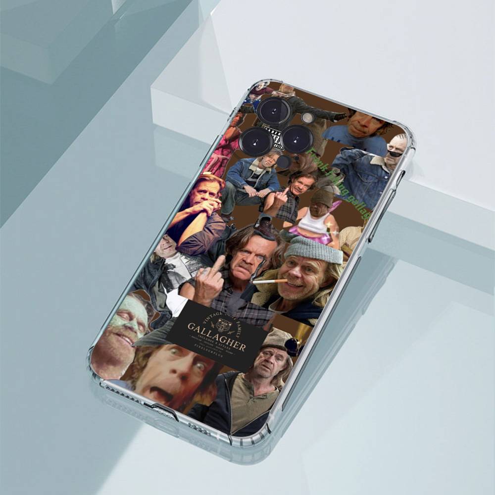 Frank Gallagher S-Shameless Phone Case For iPhone11,12,13,14,15,16,17,Plus,Pro,Max,Plus,Transparent Cover iPhone16