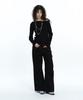 ROUGHNECK Washed Panel Stitch Pants Black