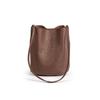 2025 Retro Suede Leather Bucket Handbag - Large Capacity Women's Crossbody & Shopping Bag