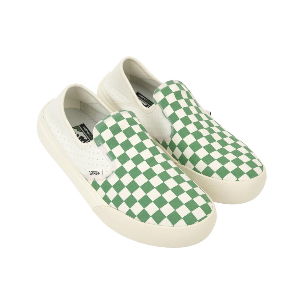 Vans ComfyCush One Checkerboard - Green Unisex Sneakers Marshmallow VN0A45J5V0N