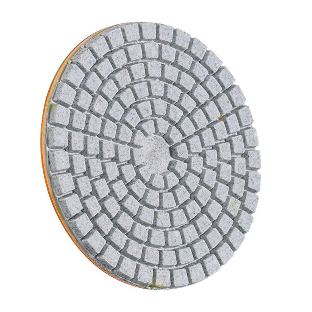 4 Inch Grinding Discs Wet Dry Hook and Loop Long Lasting Use Diamond Polishing Pads  Granite Stone