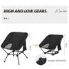 Portable Multi-functional Outdoor Folding Chair: Beach, Fishing, Camping, Moon Stool with Iron Frame
