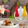 3Pcs Food Grade PP Salad Dressing Dispenser Set with Nozzle Squeeze Bottle for Sauce Syrup Jam Ketchup Kitchen Gadgets