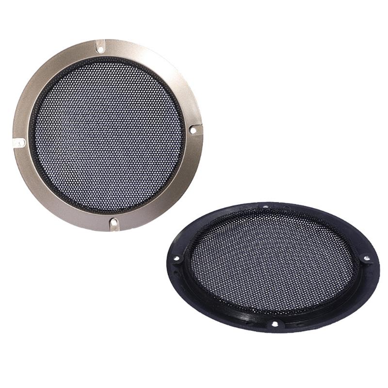 Speaker Grille Mesh Cover Grill Cover Guard Protector Audio Subwoofer Replacement Mesh Net Speaker 2/3/4/5/6.5/8/10 Inch