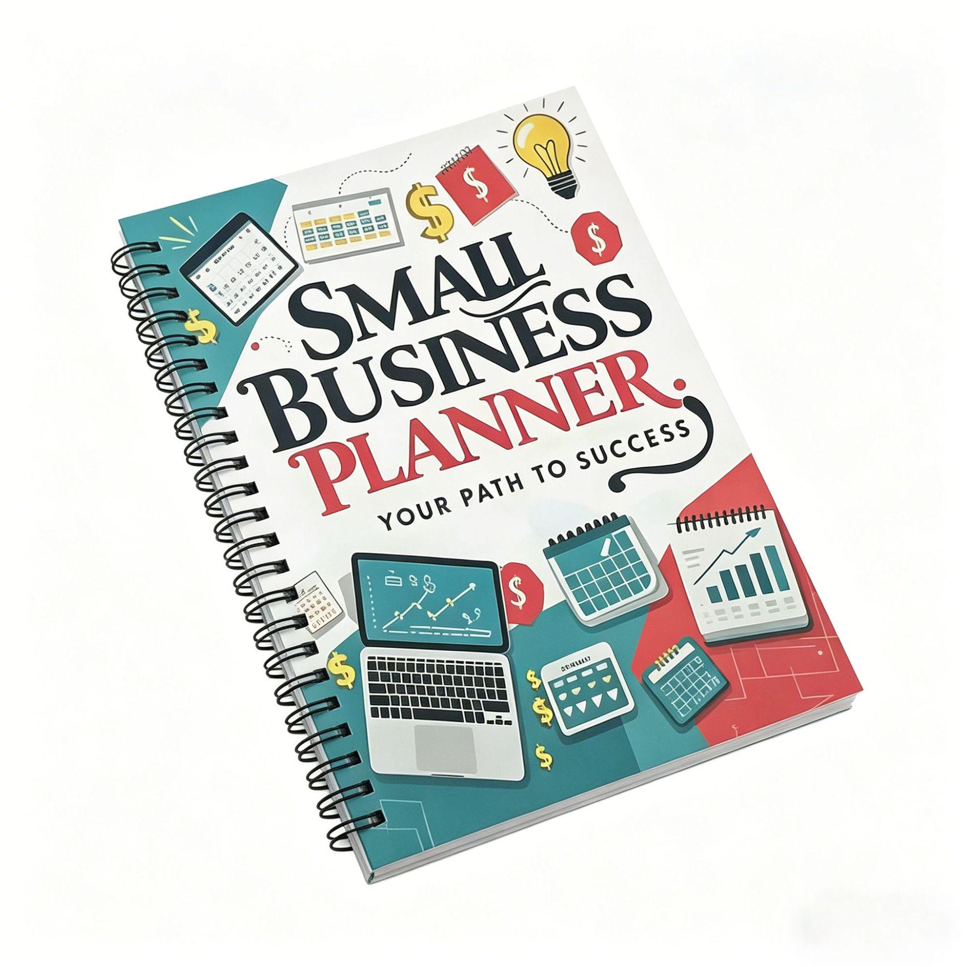 Crossborder A5 Small Business Journal Planner: Startup Notebook