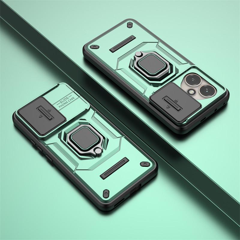 For Honor 400 Global Case Slide Camera Len Cases Honor 400 Global Cover Bumper Shockproof Armor PC Phone Cover Honor 400 Global