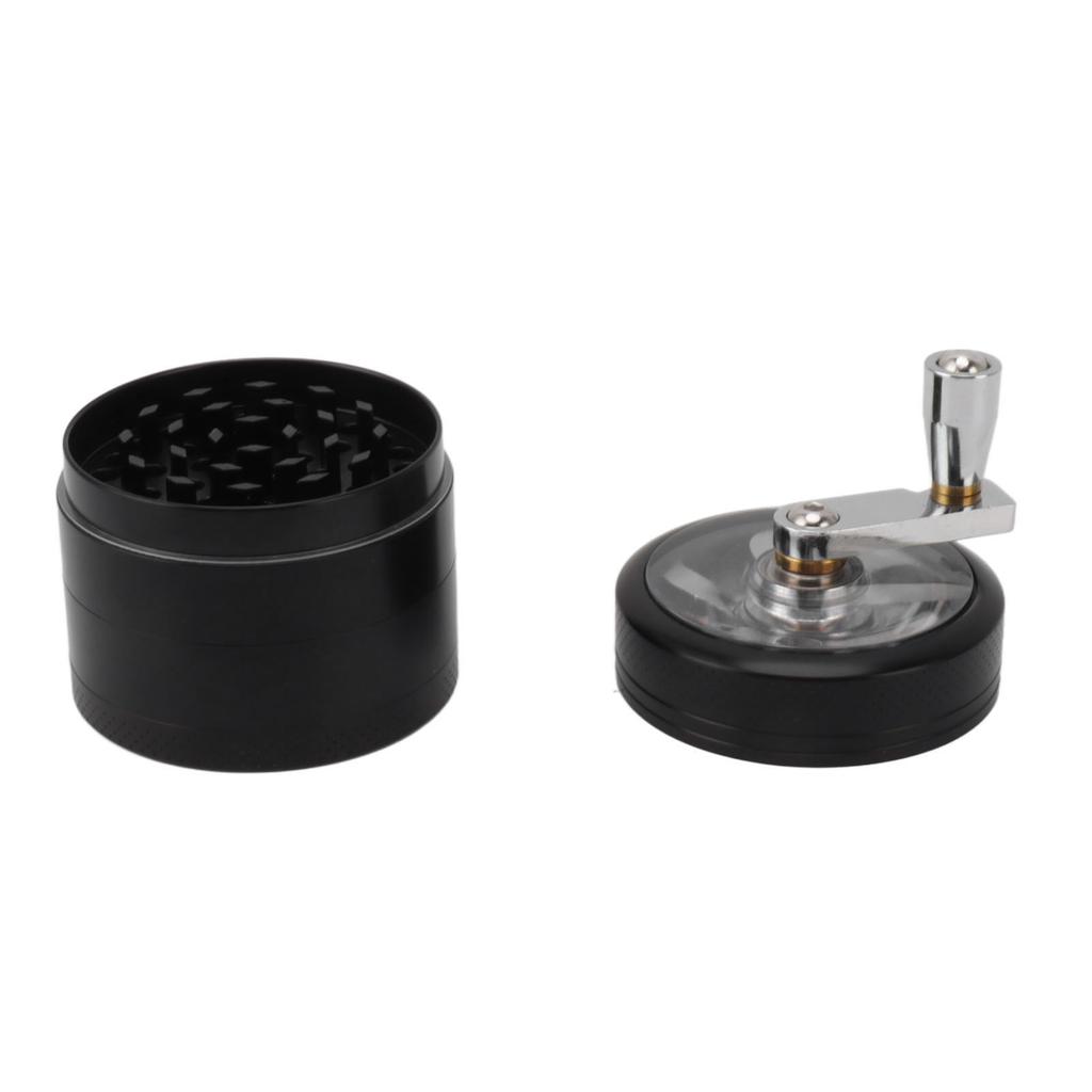 63mm Krydderkvern Hånddrevet Sinklegering Krydderkvern Kryddermølle med Håndtak