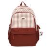 Schoolbagins Style Japanese Plaid Backpack Niche, Junior High School Girls, High School Students, Schoolbags, Women's Large-capacity Travel Backpacks