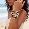 Football Friendship Bracelets Set With Geometric Shapes For Men And Women