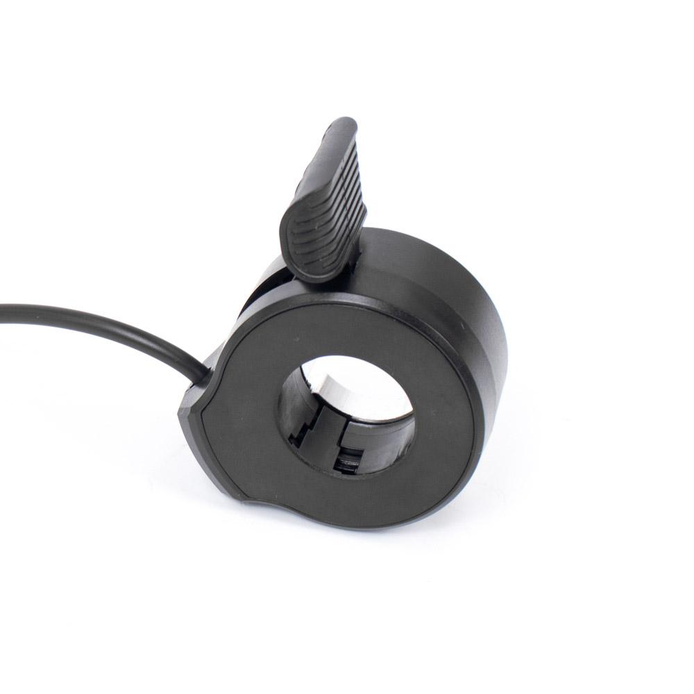 130X Electric Bike Thumb Throttle Accelerator for EBike 12V-72V Throttles 3 Pin Waterproof Speed Control Finger Throttle Grip