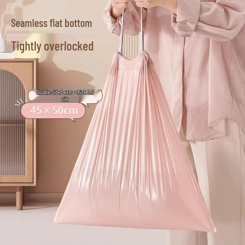 Ice Berry Premium Drawstring Trash Bags - Extra Thick, Ideal for Kitchen, Dorm & Office Use