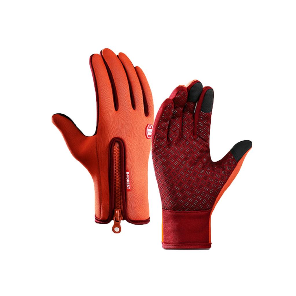 (Projector)Men Women Winter Thermal Outdoor Sport Ski Gloves Waterproof Screen Gloves
