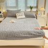Thickened Winter Bed Cover: Non-slip Milk Velvet & Coral Flannel