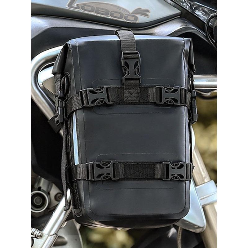 Geantă de talie pentru motocicletă sport ciclism, rucsac mic pentru camping în aer liber, geantă pliabilă impermeabilă cu închidere cu fermoar