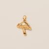 European and American DIY handmade small pendant accessories, heart-shaped horseshoe pendant, gold-plated color preservation