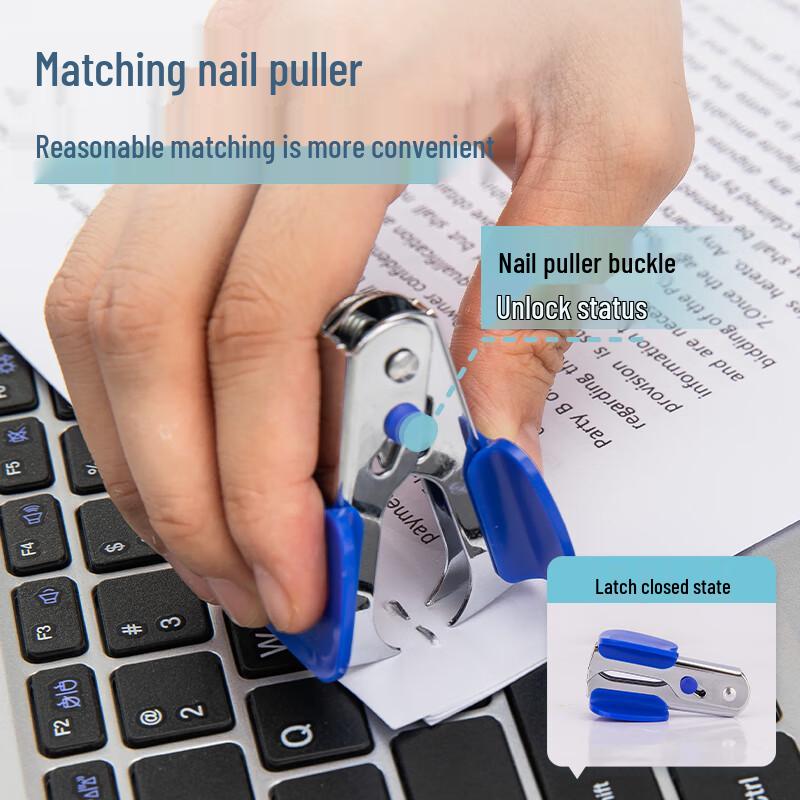 Deli Office Stapler Set