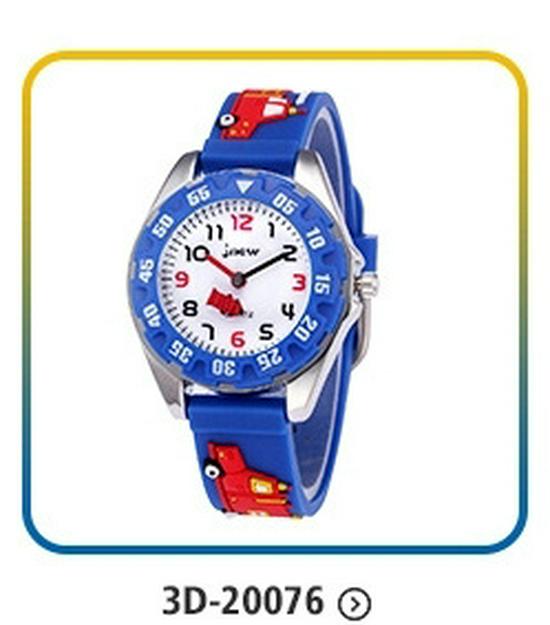 Children's 3D Cartoon Waterproof Quartz Watch for Primary School Students