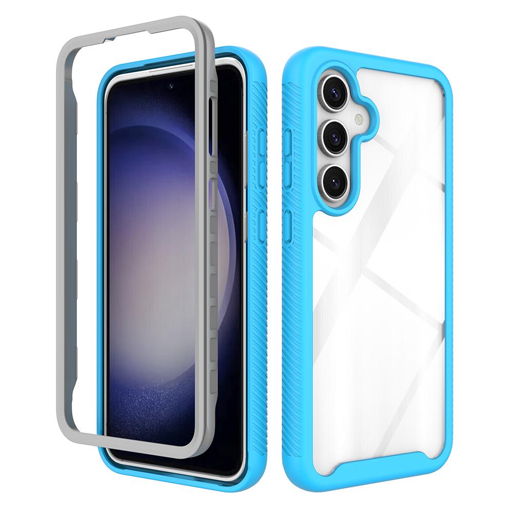 

For Samsung Galaxy S24 FE Case Anti-Drop 2-in-1 PC+TPU Phone Cover D