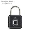 Smart Fingerprint Padlock Waterproof Keyless Security Bluetooth Electronic Luggage Bag Case Anti-theft Lock Outdoor Door Padlock