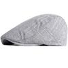 HT3098 Mens Berets Women Breathable Spring Summer Sun Hat Male Female Artist Linen Ivy Flat Cap Male Female Adjustable Beret Cap