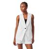 Edited Womens/Ladies Cotton Linen Waistcoat