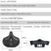 Thickened High Elasticity Bike Saddle Soft Waterproof PU Pad Road Bicycle Seats Comfort Breathable AntiSlip Cycle