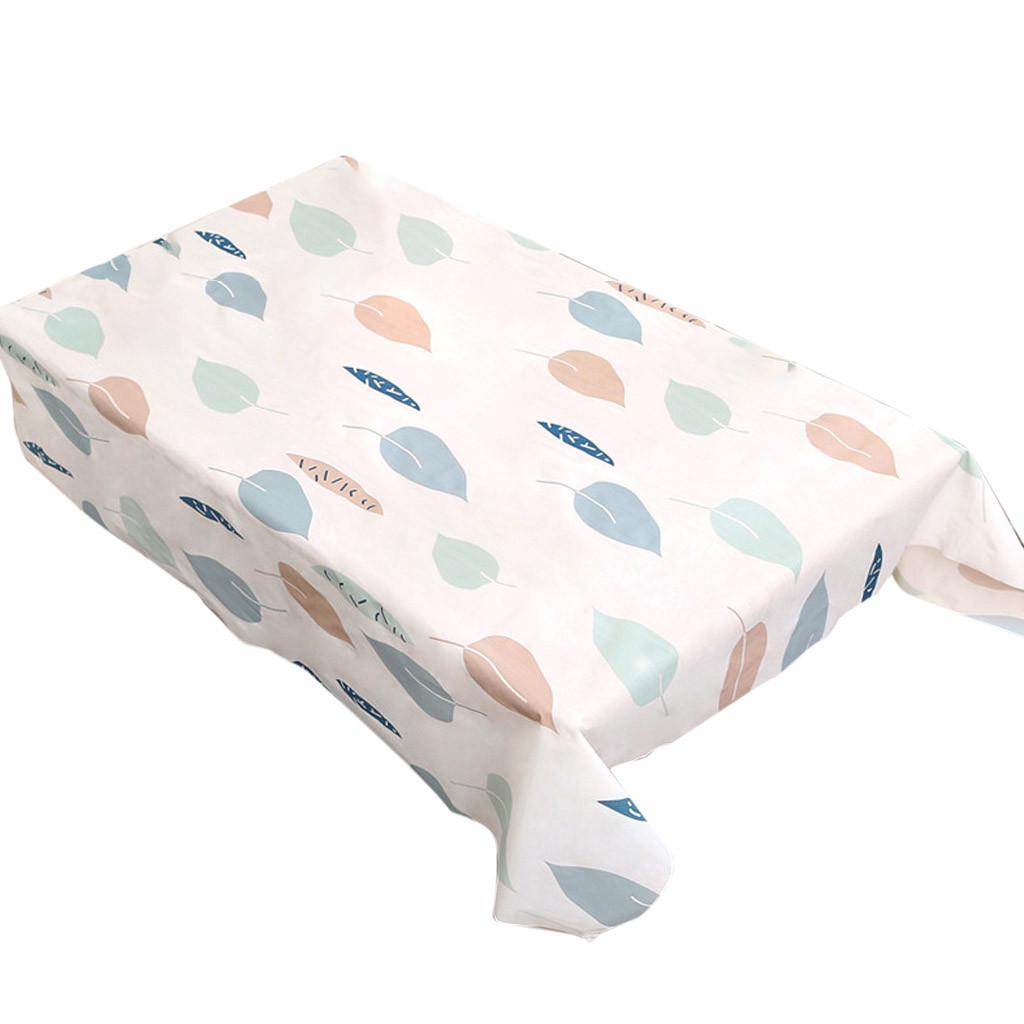 Waterproof and Oil Proof Table Cloth For Kitchen Decorative Dining Table Cover