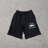 Corteiz Streetwear Short Pants Men Women Alcatraz Ship Print Loose Fit Cotton Shorts