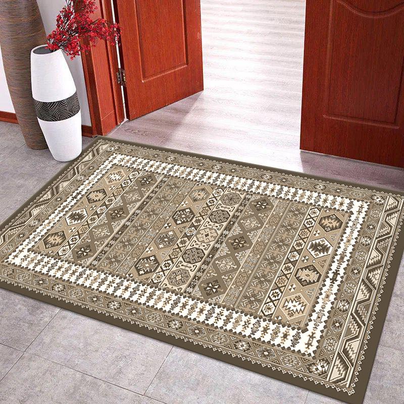 Retro etnický styl koberec vstupní rohožka do dveří obývací pokoj ložnice koberec ke konferenčnímu stolku protiskluzová oděruvzdorná rohožka ke dveřím