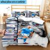 3PCS Erling Haa-land's Electric Moment Bedding Set,Including 1pc Duvet Cover And 2pcs Pillowcases Perfect for Bedroom, Dormitory, Fan Christmas gift