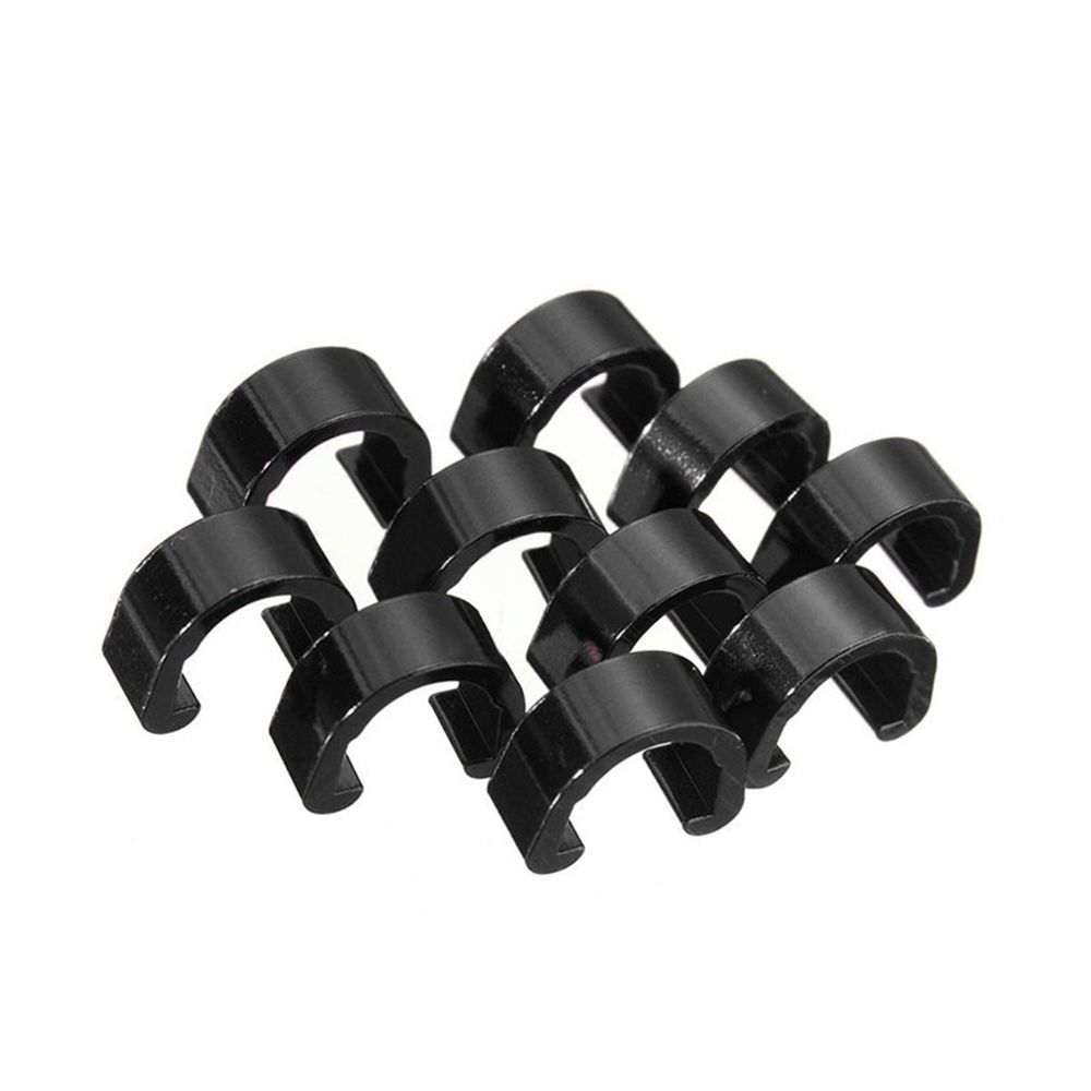 Outdoor MTB Bike C Shape Clips Brake Cable/Line Buckles C-buckle Clasps Derailleur Lines Case