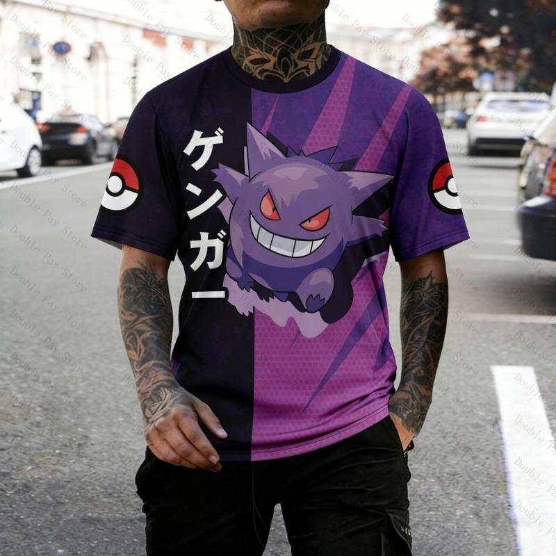 Pokemon T-Shirt 3D Shirt Anime Shirt Best Gifts Shiny Graphic Vintage TShirt Shiny Fan Gift for Men's Shirts Women Y2k t-shirts