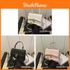 Borsa Quadrata Mini Elegante in PU Retrò con Chiusura a Serratura per Uso Quotidiano Casual