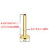 1/10 Pezzi Titanio Labret Stud Filettatura Interna Push Pin Trago Helix Conchiglia Septum Base Piatta Plug-in Gioielli per Piercing all'Orecchio