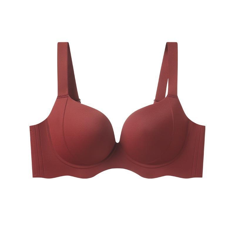 Verstellbare Dessous Damen Dünner BH mit Brustretraktion Anti-Erschlaffung Übergröße BH ohne Bügel Push-up-BH