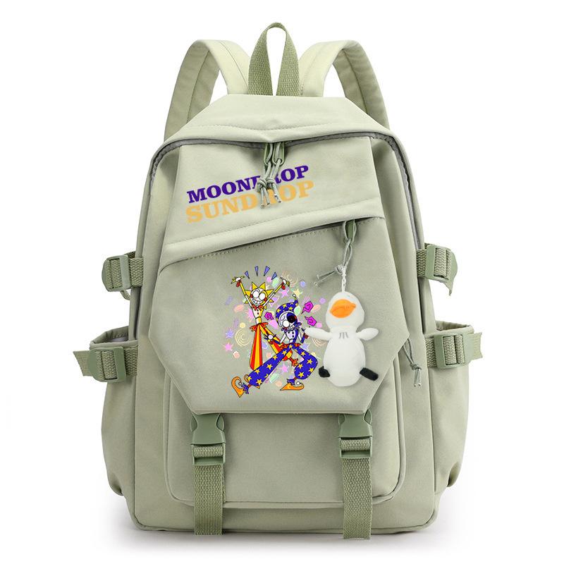 Game Merchandise Cartoon Print Student Bag Outdoor Leisure Large Capacity Backpack
