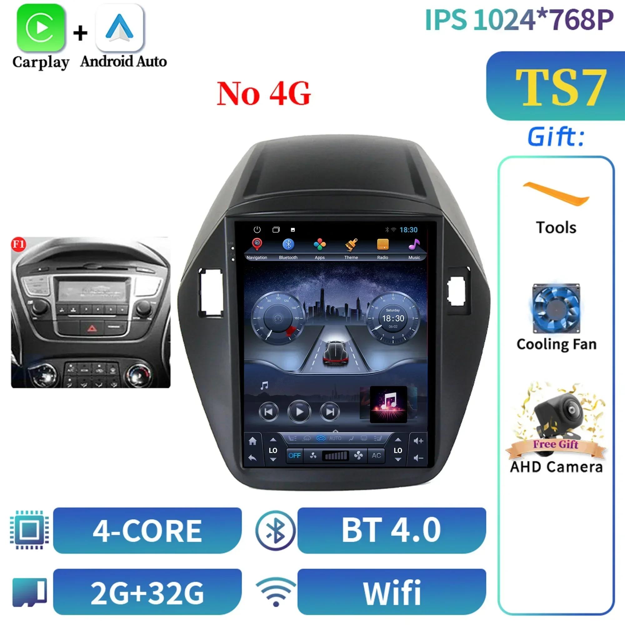 

9,7 для Hyundai Tucson IX35 2009-2015 Автомобильный Радио Мультимедиа Навигация Беспроводной CarPlay 4G GPS Центральный Android Мультимедиа Экран CHINA