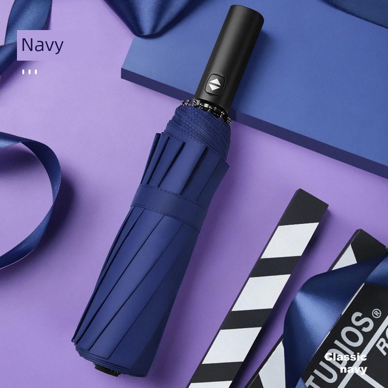 Fully Automatic Umbrella, Sun Protection Umbrella, Uv Protection Umbrella, Dual-Use for Sun and Rain, Foldable, Reinforced, Large Size for Home Use
