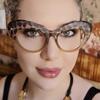 Oversized Glasses Cat Eye Eyeglass Frame For Women New Vintage Style Clear Lens Luxury Eyeglasses Leopard Candy Color Eyewear