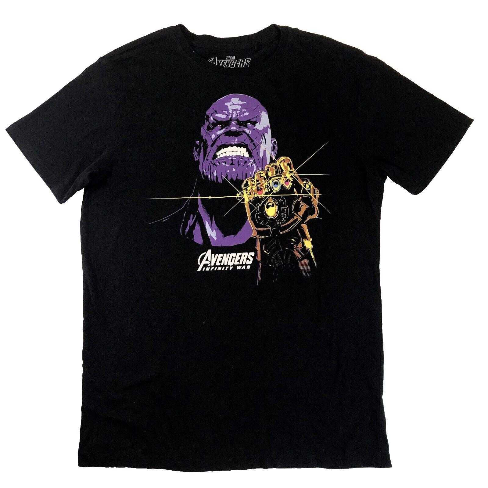 Vintage Thanos Marvel Short Sleeve Shirt T-Shirt 100% Cotton Size Small Unisex S