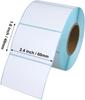 800pcs Thermal Labels 2.4x1.6 inch Rectangle Self-Adhesive Label Stickers for Thermal Printer Removable Blank Labels for Containers Bottles or Offi
