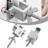 Dual Nut Adjustment Portable Door Lock Hotel Door Locks Self-Defense Door Stop Travel Anti-theft Door Stopper Safety Lock