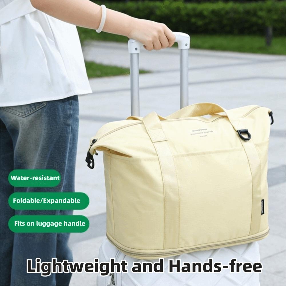 Lightweight Travel Duffel Bag Large Capacity Shoulder Bag Expandable Duffel Bag  Travel Use