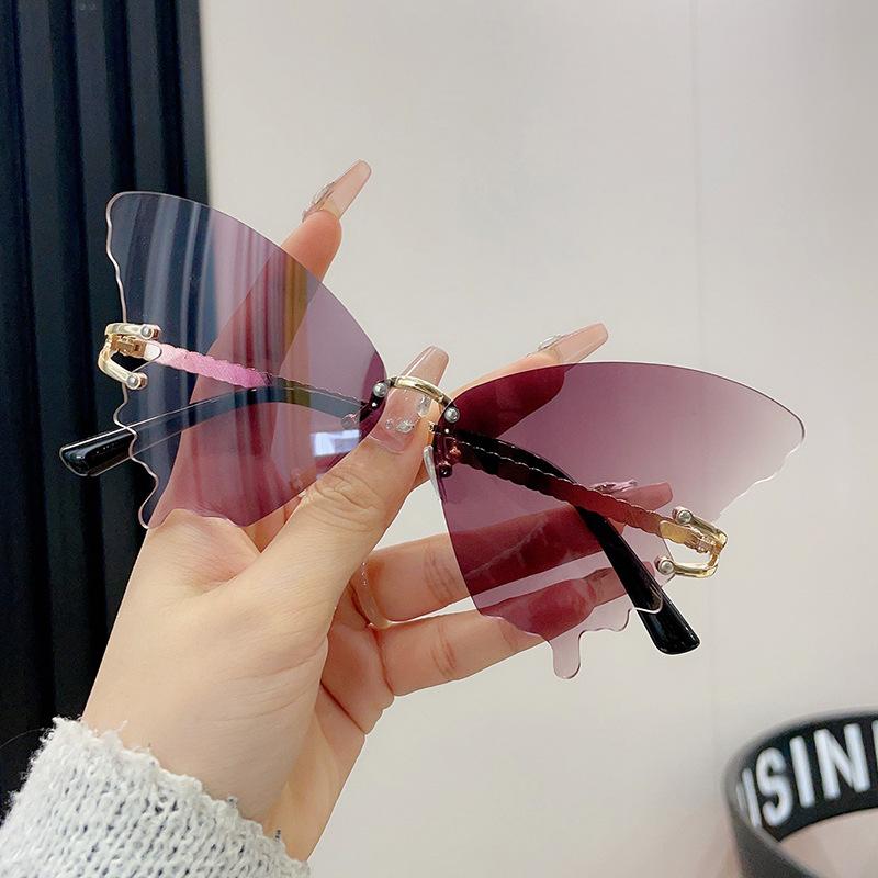 

JYL TS Wholesale Sunglasses Women UV Protection Style S008-3 A-8984 cerise рожевого кольору