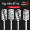 Tungsten Carbide Rotary Burr Set for Metal, Wood, and Steel Grinding