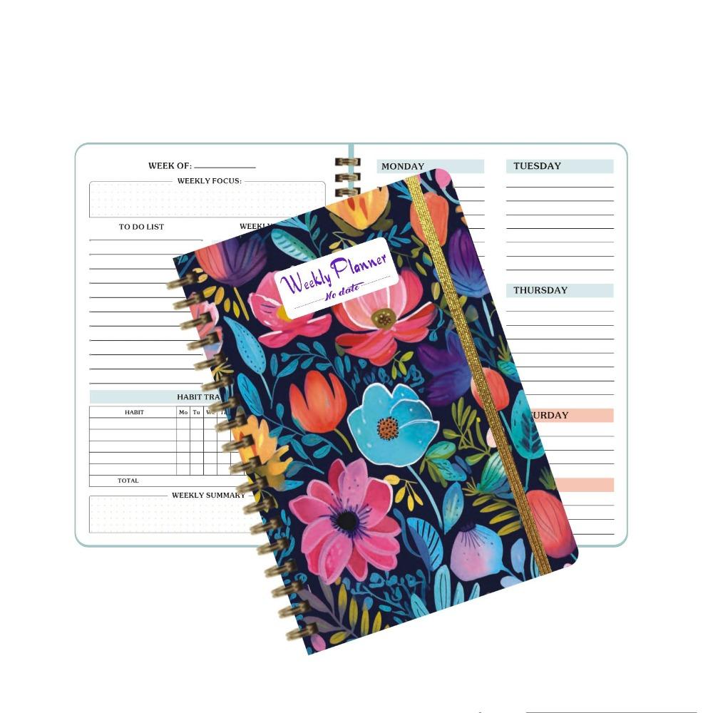 Planner Reminder Weekly Schedule Book A5 Coil Notebook High Quality Weekly Planner School