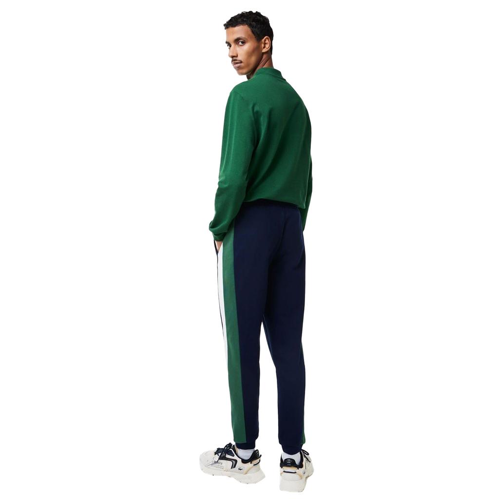 Lacoste Mens Brushed Fleece Cut & Sew Jogging Bottoms