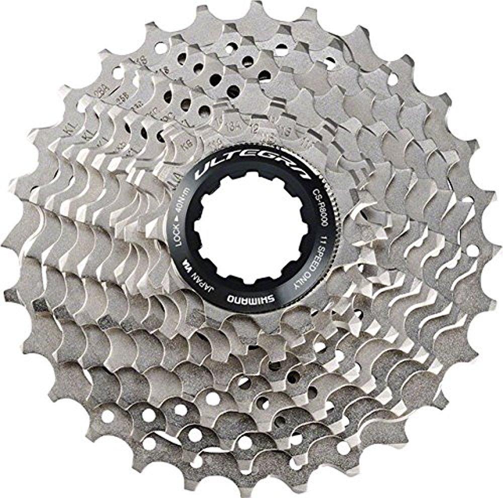 Shimano Cassette Part 12345791358 CS-R8000 Sprocket, 11-Speed, 11-28T, Number